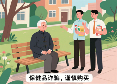 漫普法 双鸭山市尖山区法院为您呈上保健食品反诈漫画指南